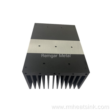 Custom Extruded Aluminum Extrusion igbt inverter heat sink